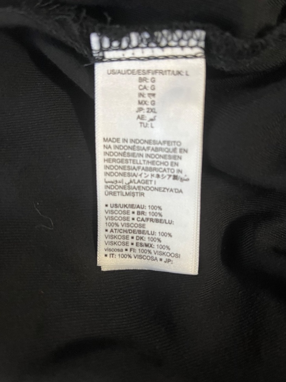 Amazon essentials short sleeve black dress size large - Picture 5 of 5